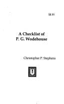 Tapa de A Checklist of P. G. Wodehouse