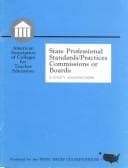 Tapa de State Professional Standards Practices Commissions or Boards