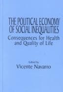 Tapa de The Political Economy of Social Inequalities