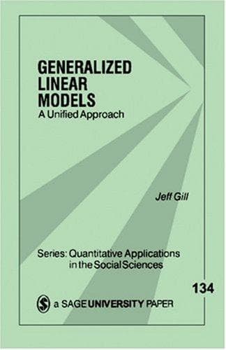 Tapa de Generalized linear models