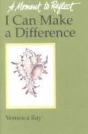 Tapa de I Can Make a Difference (A Moment to Reflect)