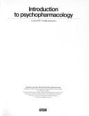 Tapa de Introduction to psychopharmacology (A SCOPE publication)