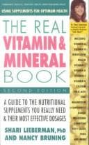 Tapa de The real vitamin & mineral book