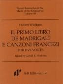 Tapa de Il Primo Libro de Madrigali E Canzoni Francezi