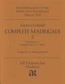 Tapa de Andrea Gabrieli No. 9-10