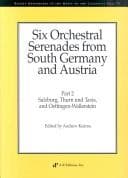 Tapa de Six Orchestral Serenades from South Germany and Austria