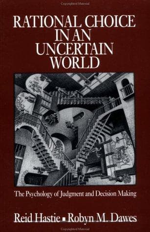 Tapa de Rational Choice in an Uncertain World