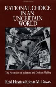 Tapa de Rational Choice in an Uncertain World
