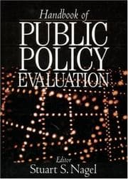 Tapa de Handbook of Public Policy Evaluation