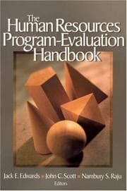 Tapa de The human resources program-evaluation handbook