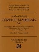 Tapa de Andrea Gabrieli No. 5-6