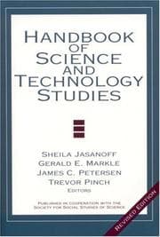 Tapa de Handbook of science and technology studies