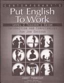 Tapa de Put English To Work Level 2 Teacher Guide