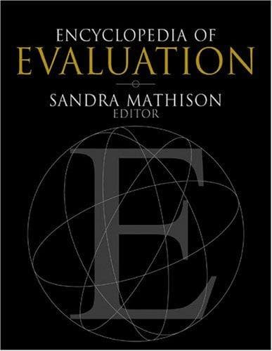 Tapa de Encyclopedia of Evaluation