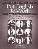 Tapa de Put English To Work Level 3 Teacher Guide