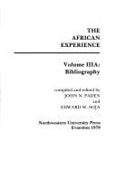Tapa de African Experience (Voume IIIA: Bibliography)