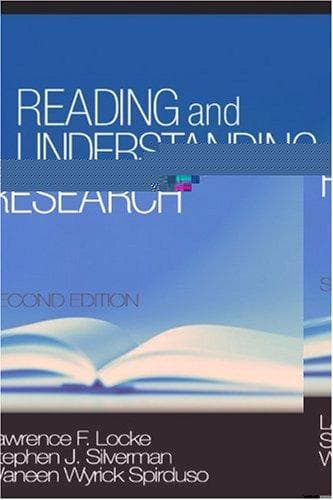 Tapa de Reading and understanding research