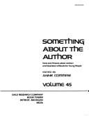 Tapa de Something About the Author
