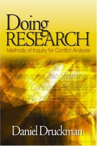 Tapa de Doing Research