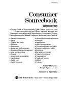 Tapa de Consumer sourcebook