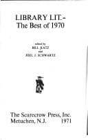 Tapa de Library Literature 1