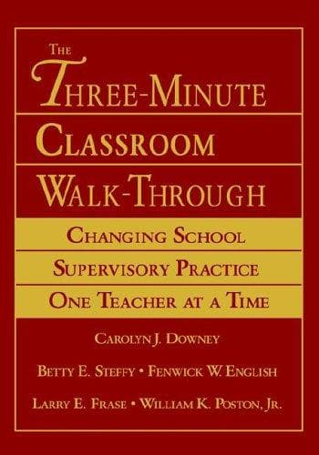 Tapa de The Three-Minute Classroom Walk-Through
