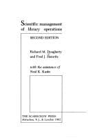 Tapa de Scientific Management of Library Operations