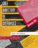 Tapa de Gale Directory of Databases