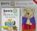 Tapa de Bear's Button-Up Pop-Up Book (Bear's Interactive Books)