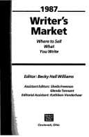 Tapa de 1987 Writer's Market
