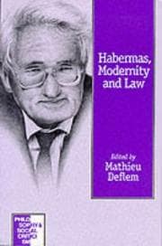 Tapa de Habermas, modernity, and law