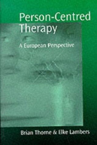 Tapa de Person-Centred Therapy
