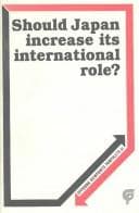 Tapa de Should Japan Increase Its International Role?