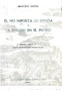 Tapa de El No Importa de España y La Verdad en el Potro (Textos B)