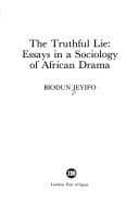 Tapa de The Truthful Lie