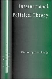 Tapa de International Political Theory