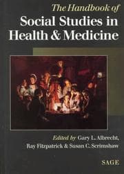 Tapa de Handbook of social studies in health and medicine