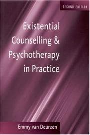 Tapa de Existential Counselling & Psychotherapy in Practice