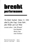 Tapa de Brecht performance =