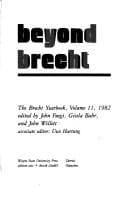 Tapa de Beyond Brecht =