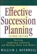Tapa de Effective Succession Planning