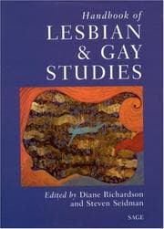 Tapa de Handbook of lesbian and gay studies