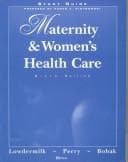 Tapa de Study Guide to Accompany Maternity & Women's Health Care