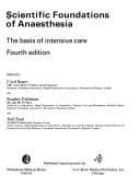Tapa de Scientific Foundations of Anaesthesia