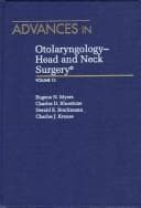 Tapa de Advances In Otolaryngology - Head And Neck Surgery Vol 10 (ADVANCES IN OTOLARYNGOLOGY-HEAD & NECK SURGERY)