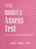 Tapa de Mosby's 1998 Assess Test