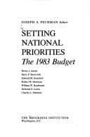 Tapa de Setting National Priorities