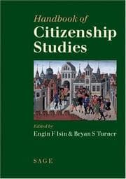 Tapa de Handbook of citizenship studies