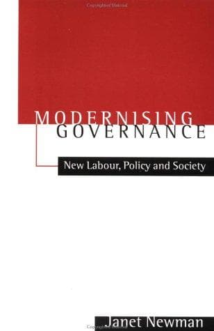 Tapa de Modernizing Governance
