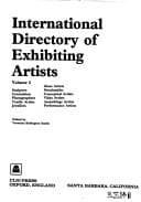 Tapa de International Directory of Exhibiting Artists, 1983